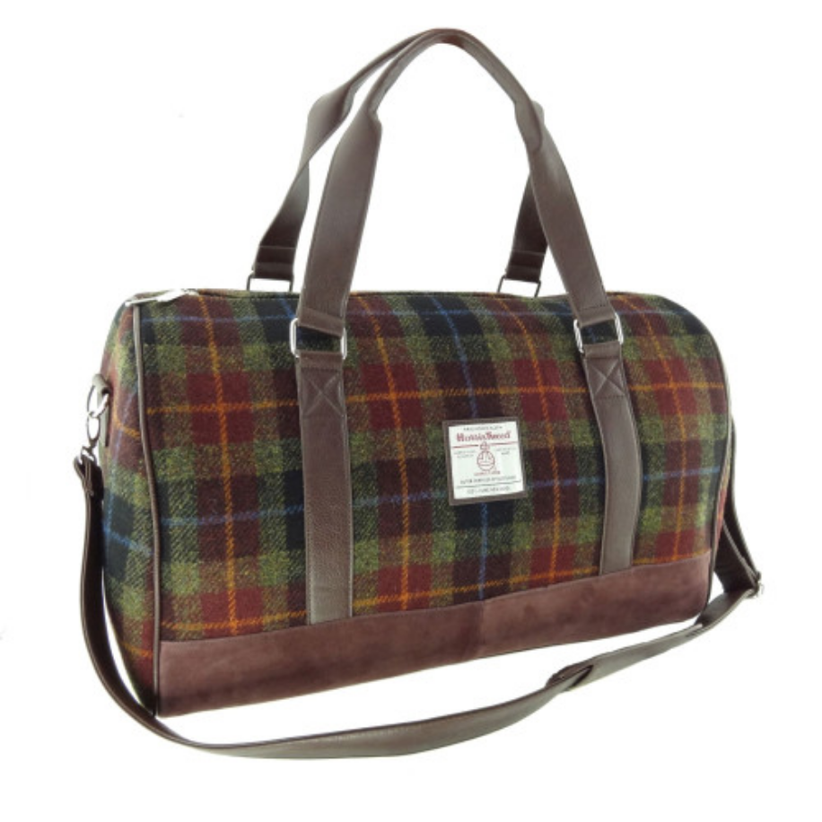 Harris Tweed 'Clyde' Weekend Bag