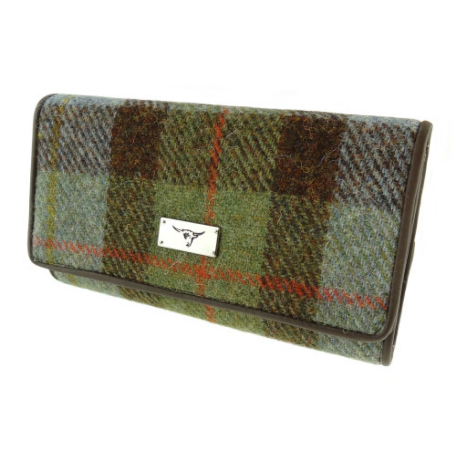 Harris Tweed 'Tiree' Purse with ID window