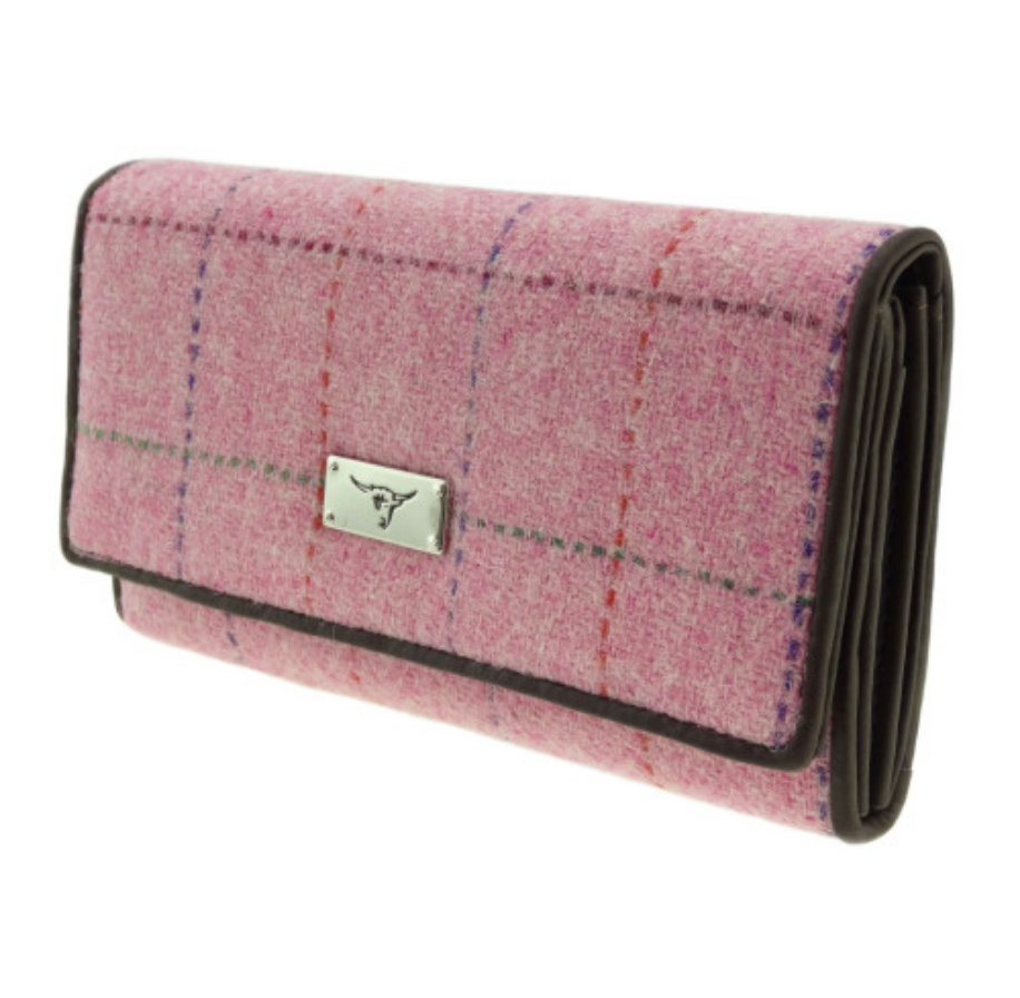 Harris Tweed 'Tiree' Purse with ID window