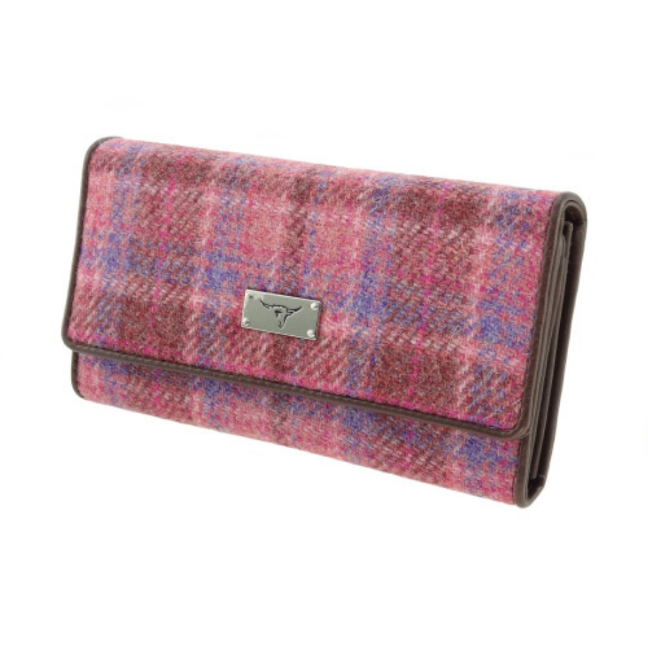 Harris Tweed 'Tiree' Purse with ID window