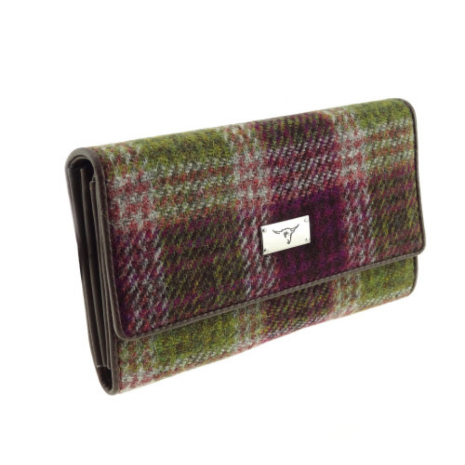 Harris Tweed 'Tiree' Purse with ID window