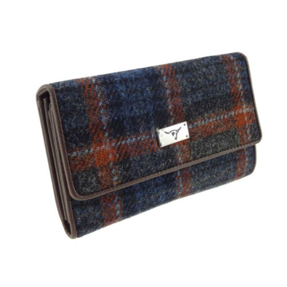 Harris Tweed 'Tiree' Purse with ID window
