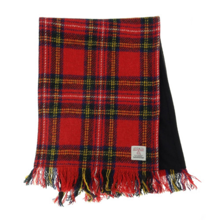 Harris Tweed Fringed Scarf