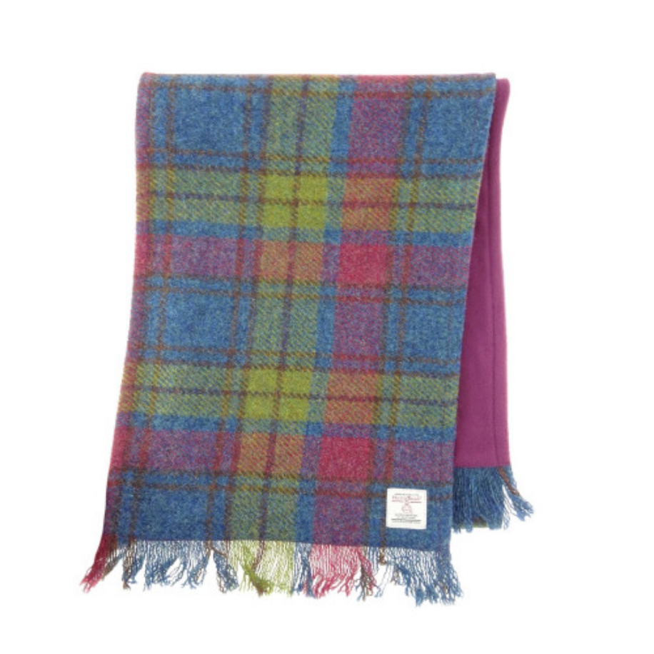 Harris Tweed Fringed Scarf