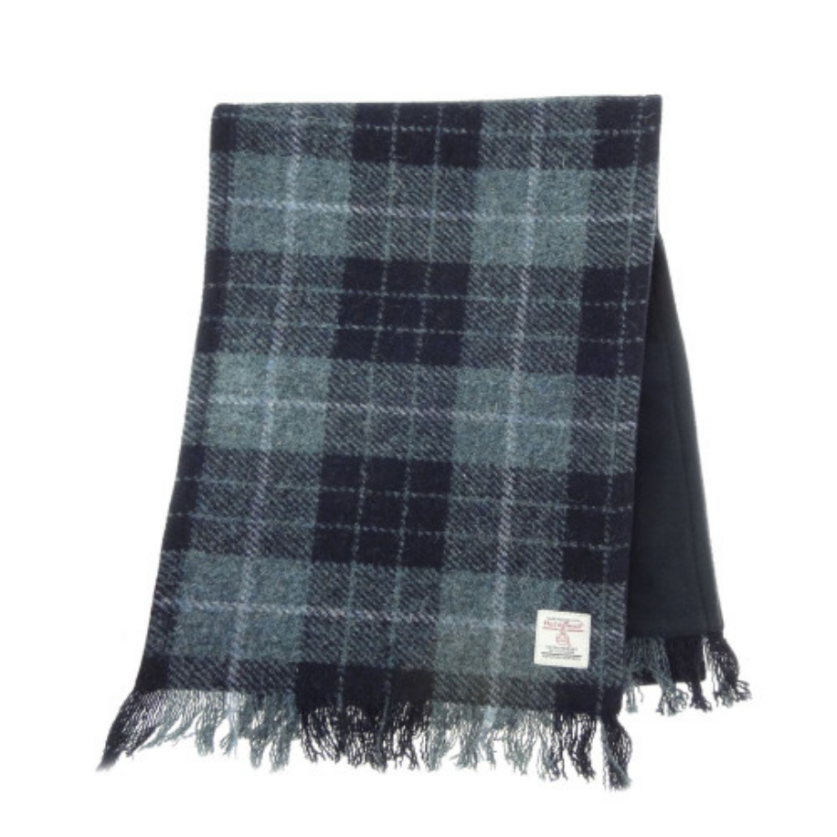 Harris Tweed Fringed Scarf