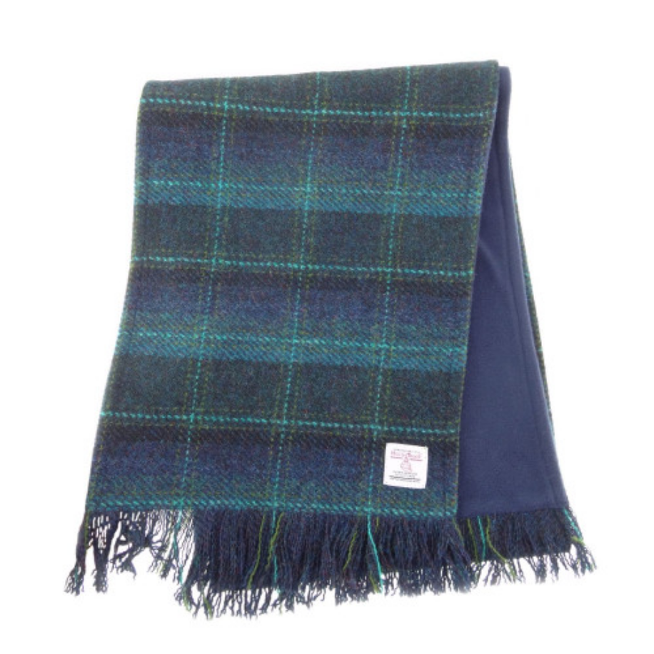 Harris Tweed Fringed Scarf