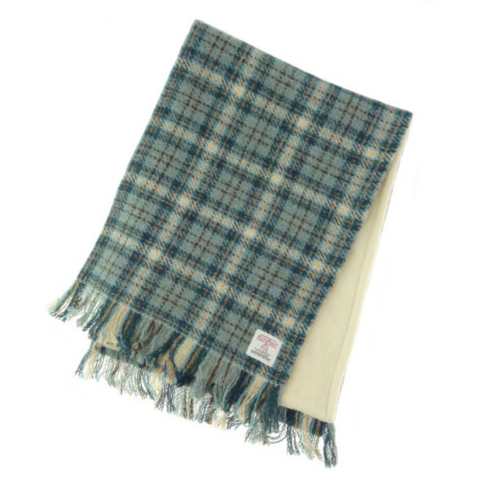 Harris Tweed Fringed Scarf