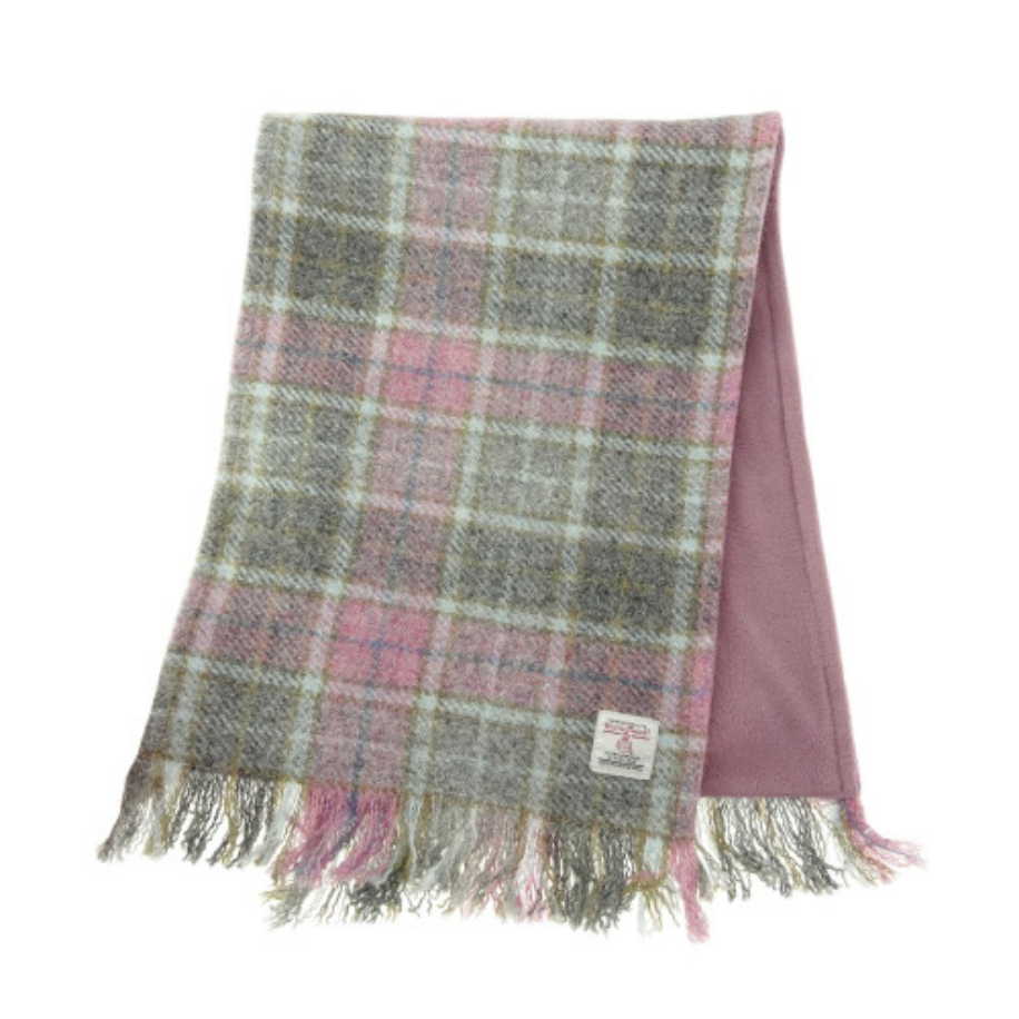 Harris Tweed Fringed Scarf