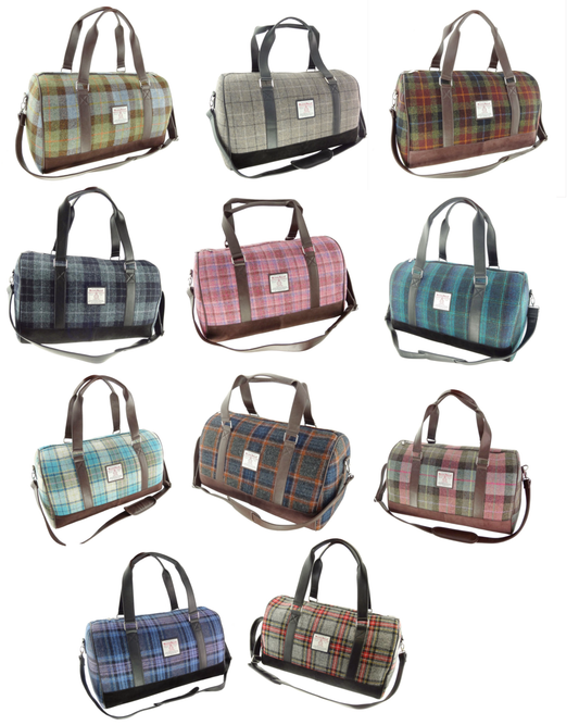 Harris Tweed 'Clyde' Weekend Bag