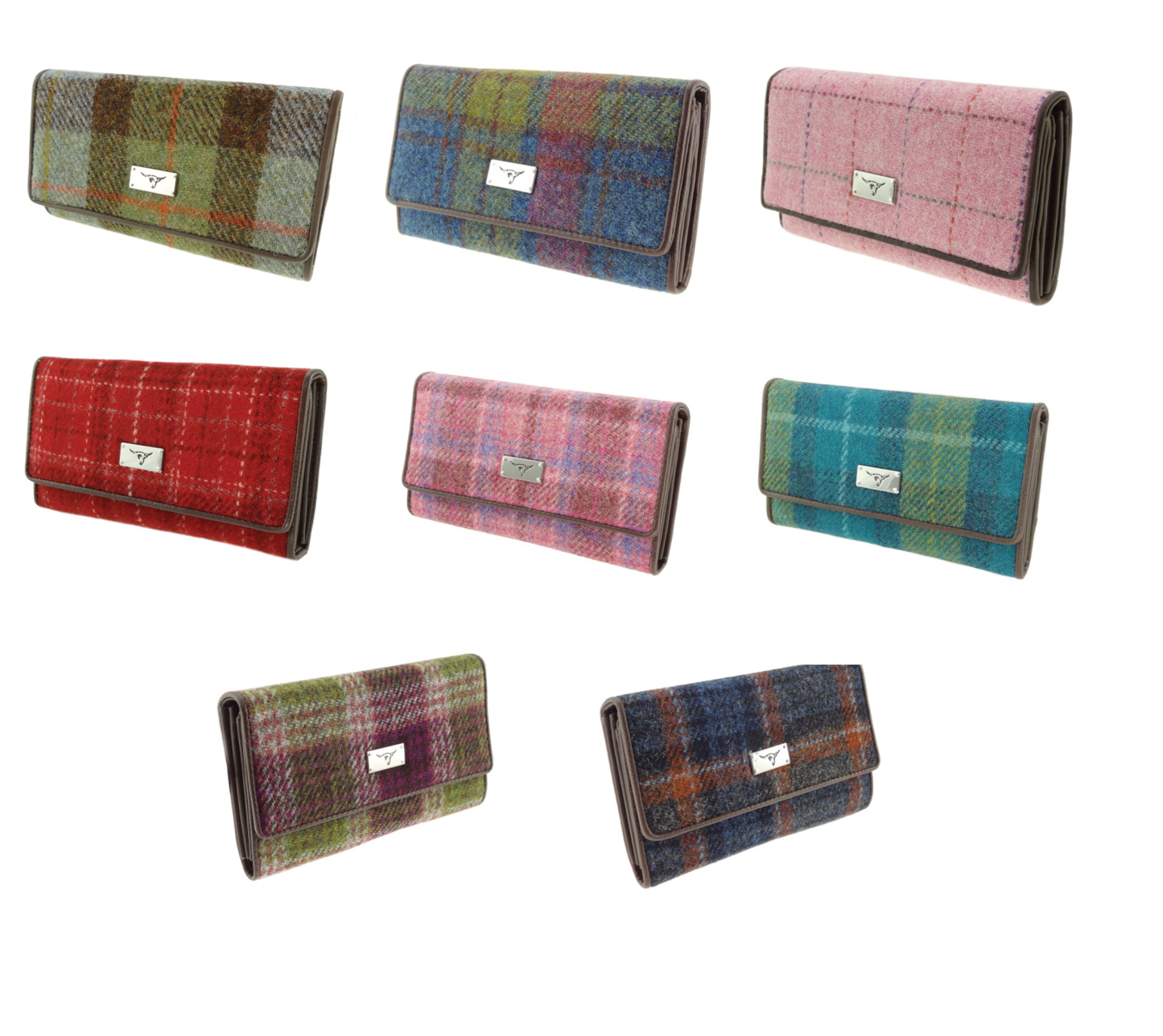 Harris Tweed 'Tiree' Purse with ID window
