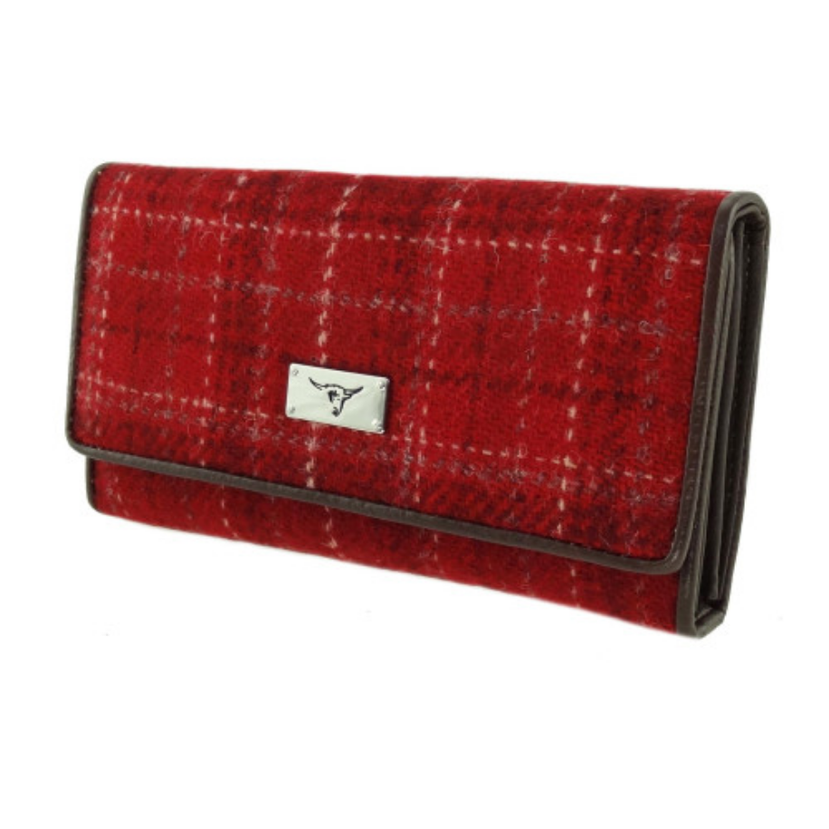 Harris Tweed 'Tiree' Purse with ID window
