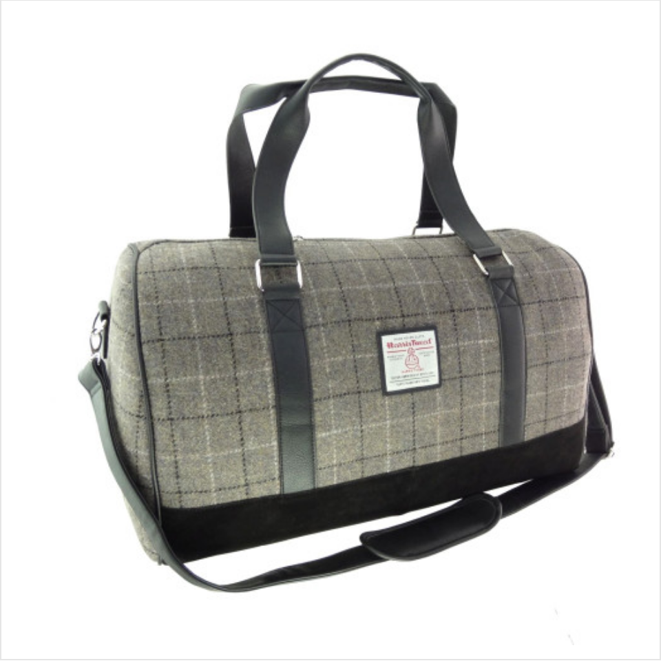 Harris Tweed 'Clyde' Weekend Bag